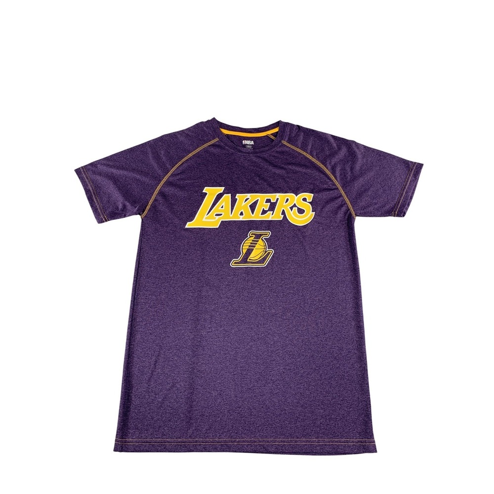 Los Angeles Lakers Shirt Mens Medium NBA Basketball‎ Polyester Lightweight Tee